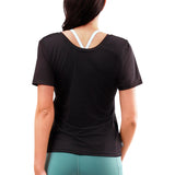 Women's Short Sleeve Reverse Neck Tee