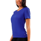 Women's Short Sleeve Reverse Neck Tee
