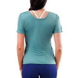 Women's Short Sleeve Reverse Neck Tee