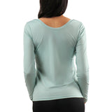 Women's Long Sleeve Reverse Neck Tee