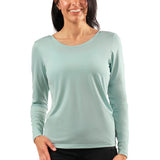 Women's Long Sleeve Reverse Neck Tee