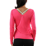 Women's Long Sleeve Reverse Neck Tee