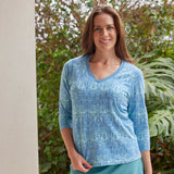 Women's 3/4 Sleeve V-Neck R&R Tee | FINAL SALE