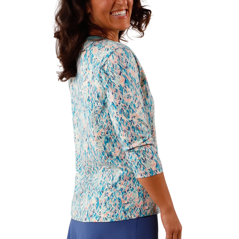 Women's 3/4 Sleeve V-Neck R&R Tee | FINAL SALE