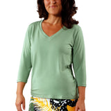 Women's 3/4 Sleeve V-Neck R&R Tee
