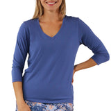 Women's 3/4 Sleeve V-Neck R&R Tee