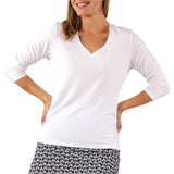 Women's 3/4 Sleeve V-Neck R&R Tee
