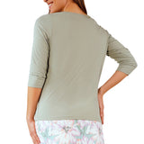 Women's 3/4 Sleeve Scoop Neck R&R Tee