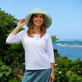 Women's 3/4 Sleeve Scoop Neck R&R Tee