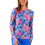 Women's Long Sleeve Crew Sun & Swim Shirt