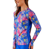 Women's Long Sleeve Crew Sun & Swim Shirt