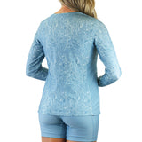 Women's Long Sleeve Crew Sun & Swim Shirt
