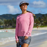 Women's Long Sleeve Crew Sun & Swim Shirt