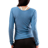 Women's Long Sleeve Reverse Neck Sun & Swim Shirt