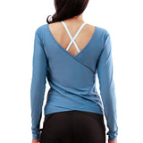 Women's Long Sleeve Reverse Neck Sun & Swim Shirt