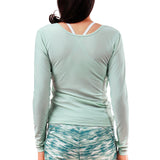 Women's Long Sleeve Reverse Neck Sun & Swim Shirt