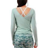 Women's Long Sleeve Reverse Neck Sun & Swim Shirt