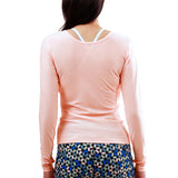 Women's Long Sleeve Reverse Neck Sun & Swim Shirt