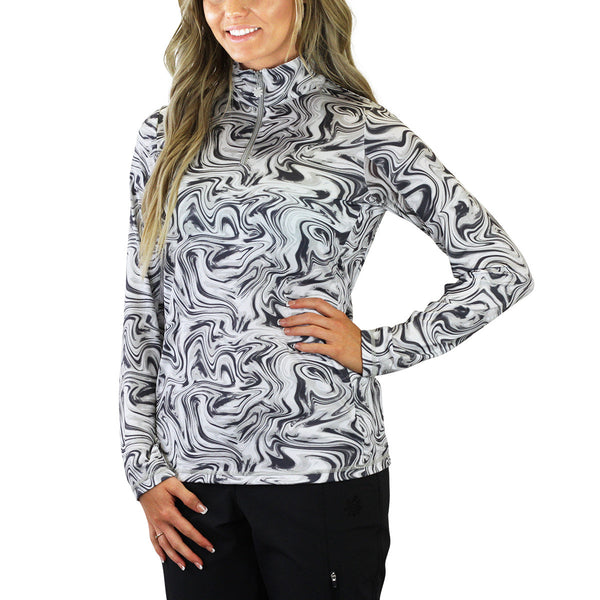 Women's Quarter Zip Vented Sun Shirt | FINAL SALE