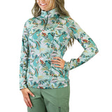 Women's Quarter Zip Vented Sun Shirt | FINAL SALE