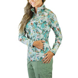 Women's Quarter Zip Vented Sun Shirt | FINAL SALE