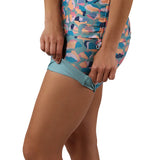 Women's Reversible Active Swim Shorts