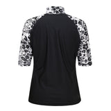 Women's Aloha Short Sleeve Sun & Swim Shirt