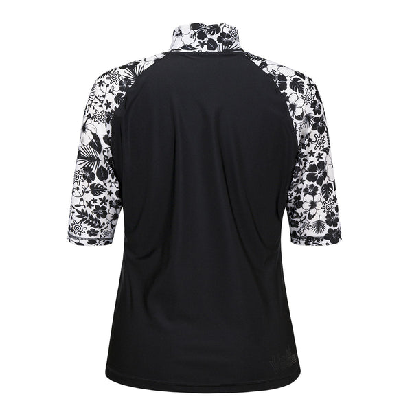 Women's Aloha Short Sleeve Sun & Swim Shirt