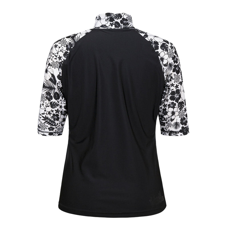 Women's Aloha Short Sleeve Sun & Swim Shirt