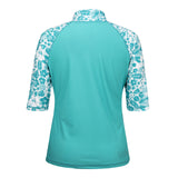 Women's Aloha Short Sleeve Sun & Swim Shirt