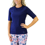 Women's Short Sleeve Crew Sun & Swim Shirt