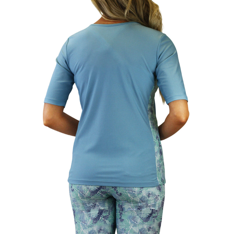 Women's Short Sleeve Crew Sun & Swim Shirt