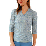 Women's V-Neck Sun & Swim Shirt