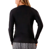 Women's Long Sleeve Quarter Zip Sun & Swim Shirt