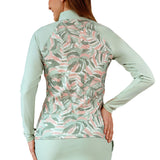 Women's Long Sleeve Quarter Zip Sun & Swim Shirt