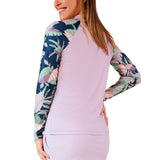 Women's Long Sleeve Quarter Zip Sun & Swim Shirt