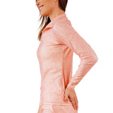 Women's Long Sleeve Quarter Zip Sun & Swim Shirt