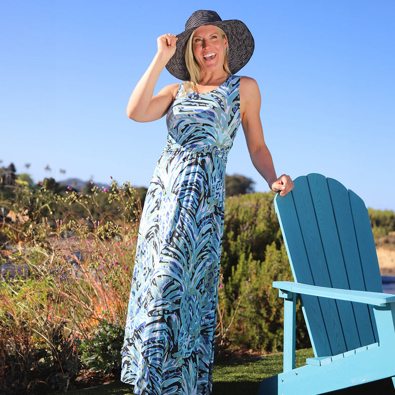 Women's V-Neck Maxi Dress | FINAL SALE