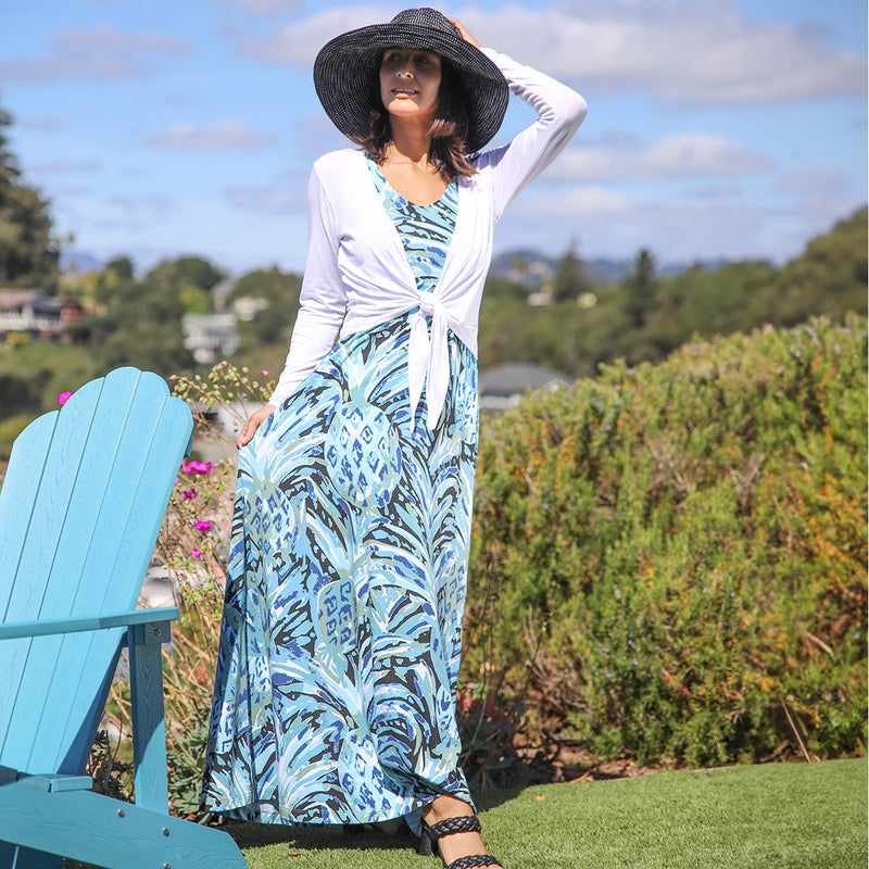 Women's V-Neck Maxi Dress | FINAL SALE