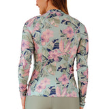 Women's Long Sleeve Full Zip Rash Guard
