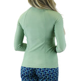 Women's Long Sleeve Full Zip Rash Guard | FINAL SALE