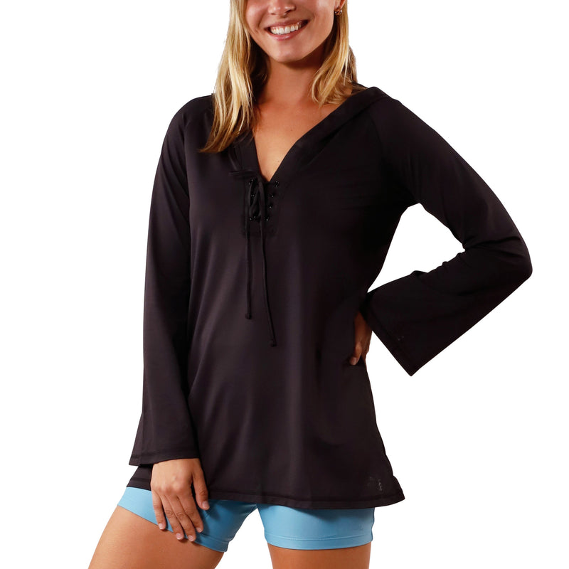 Women's Hooded Beach Cover-Up