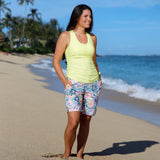 Women's Ruched Scoop Tank Top