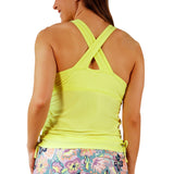 Women's Ruched Scoop Tank Top
