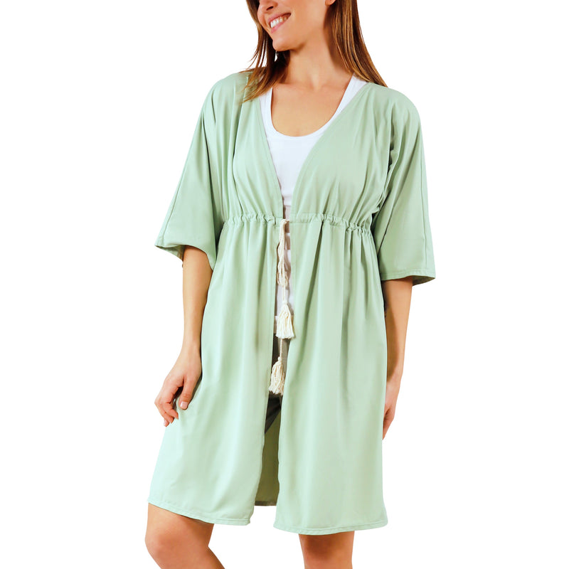 Women's Front-Tie Sun Kimono