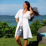 Women's Front-Tie Sun Kimono