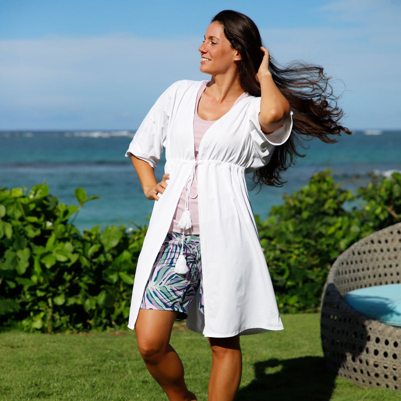 Women's Front-Tie Sun Kimono