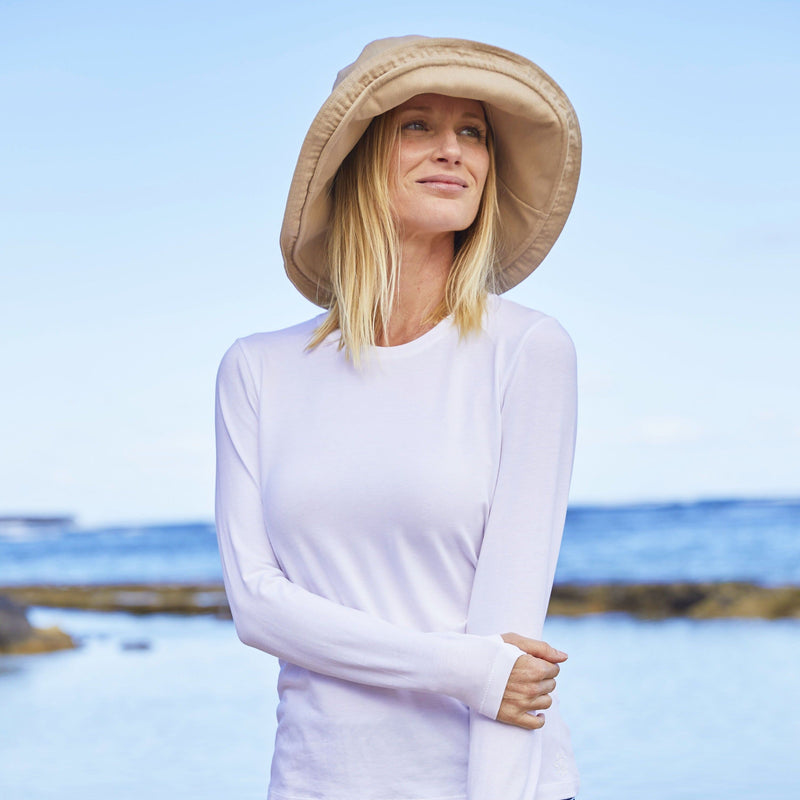 Women's Wide Brim Sun Hat