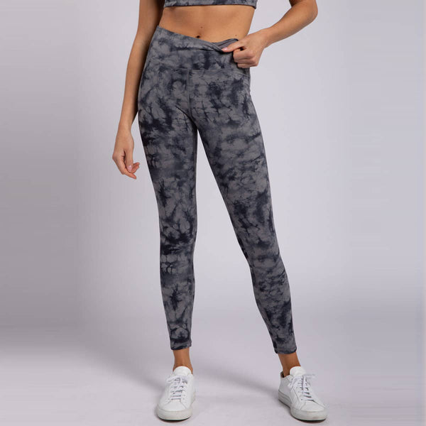 Tie-Dyed High-waisted Leggings