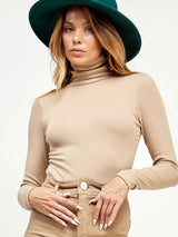 Ribbed Turtleneck Sweater